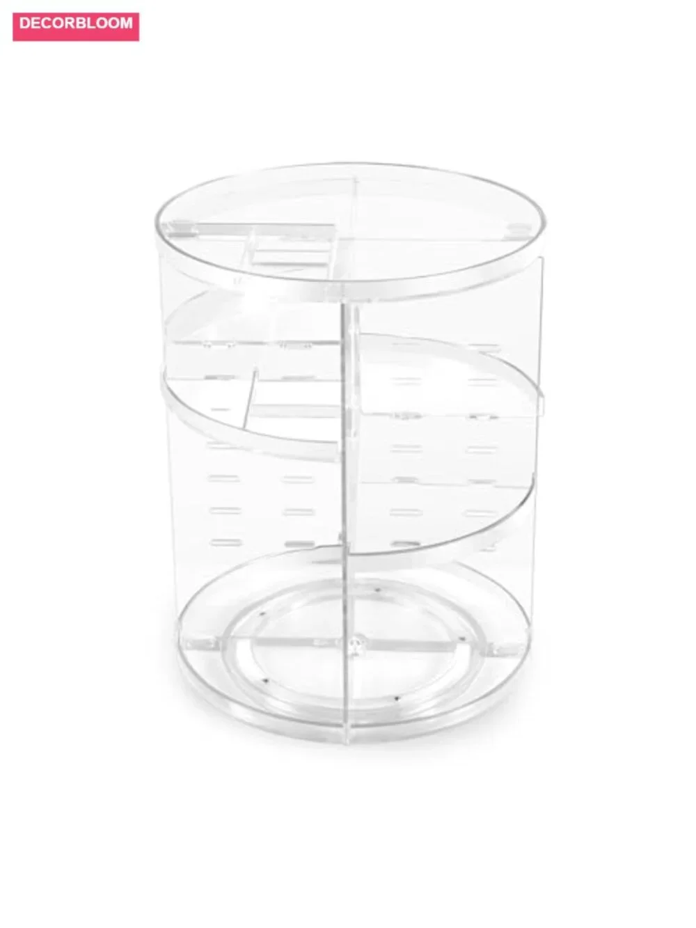 360 Rotating Makeup Organizer, Spinning Countertop Cosmetic Holder Shelf,